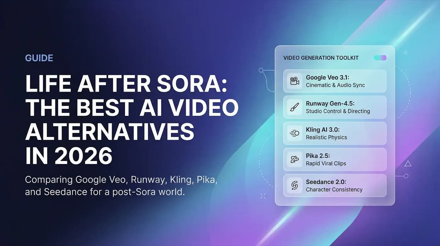 Life After the Sora Shutdown: The Best AI Video Alternatives in 2026