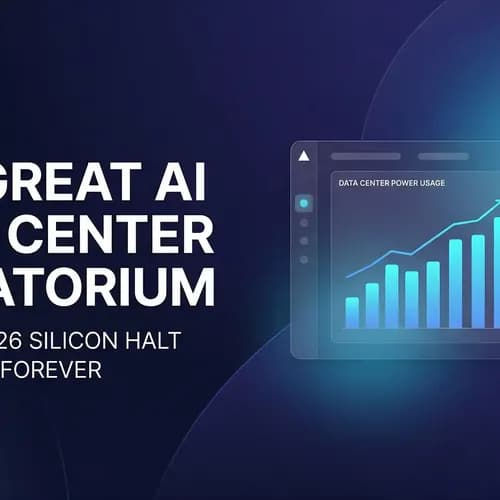 The Great AI Data Center Moratorium
