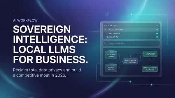 Why Local LLMs are the 2026 Competitive Advantage