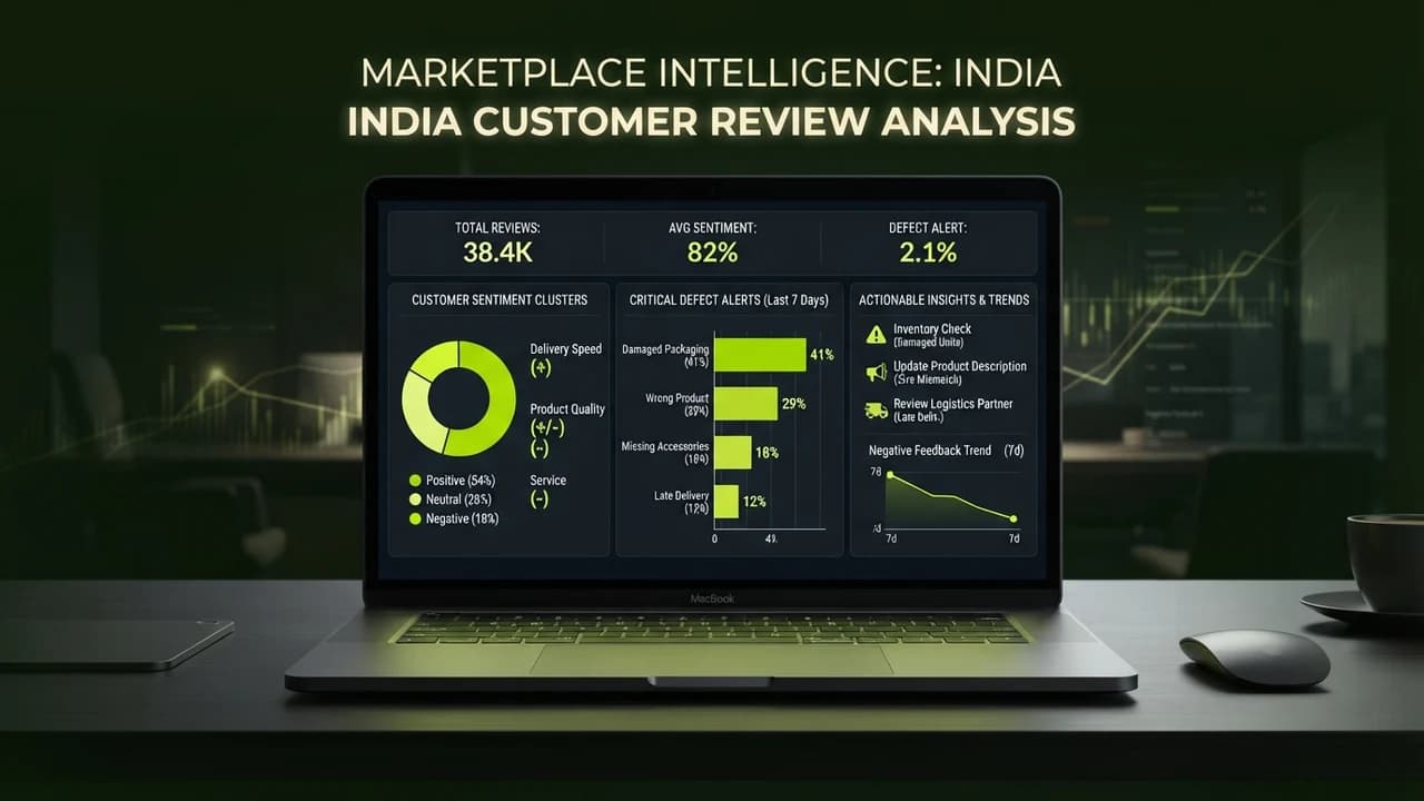 Automating Amazon & Flipkart Review Sentiment Analysis with Gemini Flash and Google Sheets