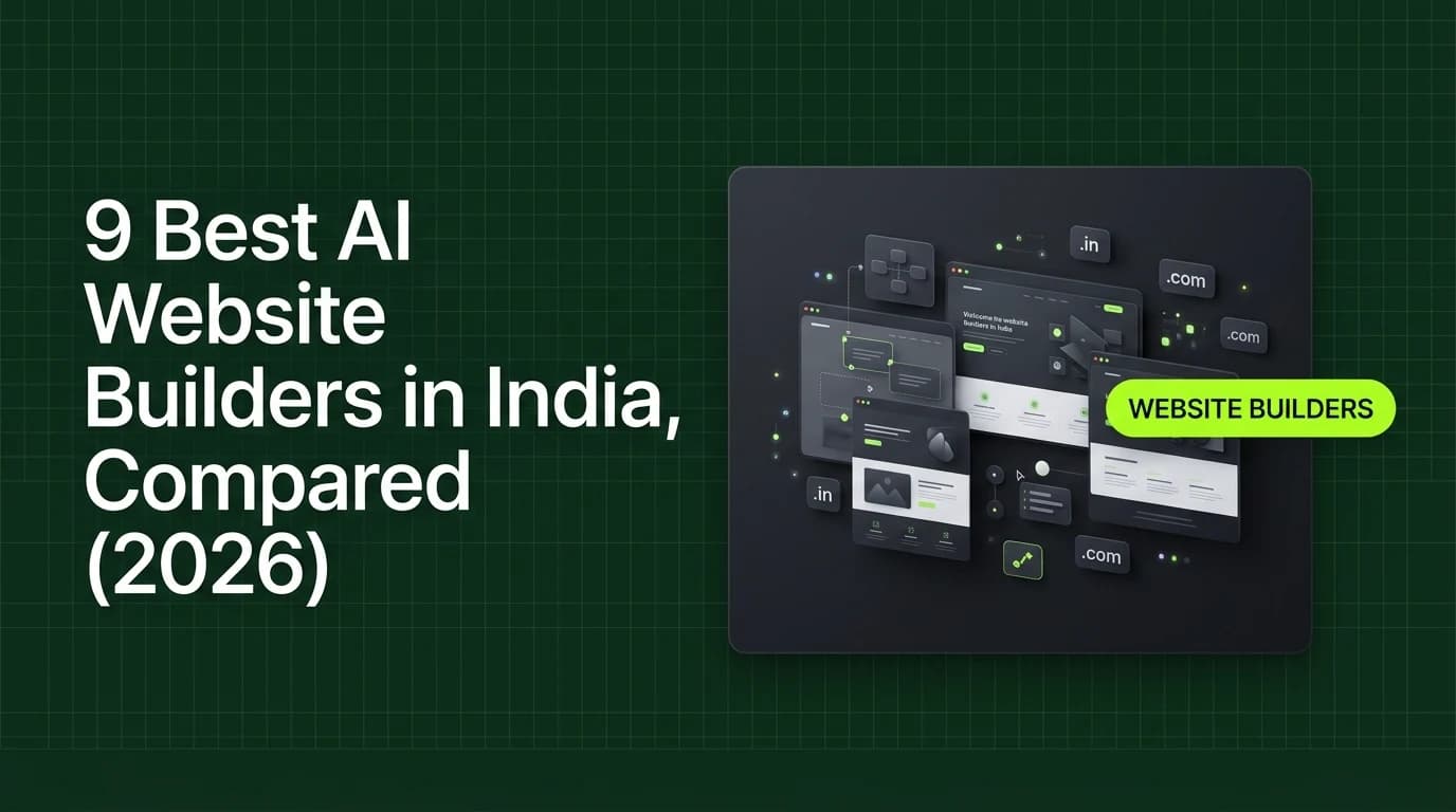 9 Best AI Website Builders in India, Compared (2026)
